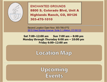 Tablet Screenshot of enchantedgrounds.com